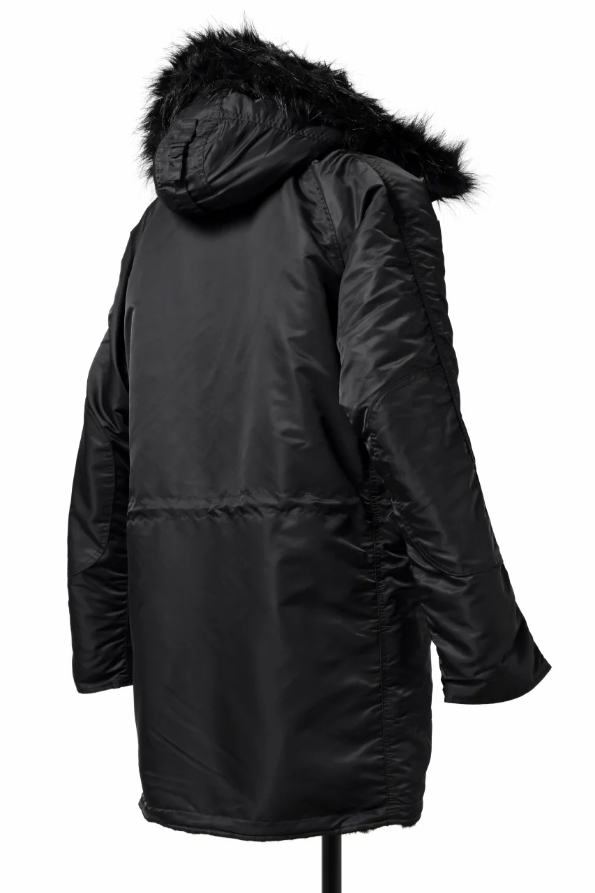 ISAMU KATAYAMA BACKLASH xx ALPHA INDUSTRIES N-3B JACKET (BLACK) - Image 14