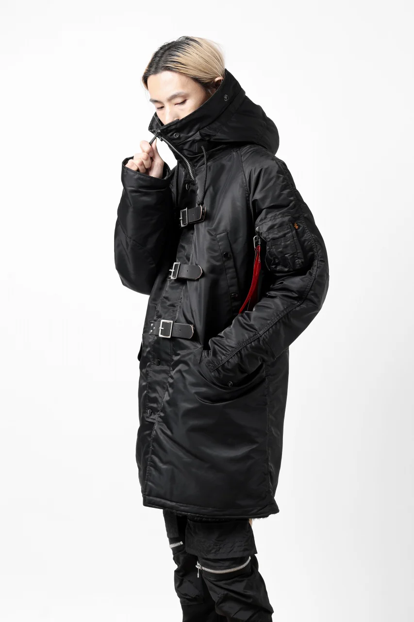 ISAMU KATAYAMA BACKLASH xx ALPHA INDUSTRIES N-3B JACKET (BLACK) - Image 2