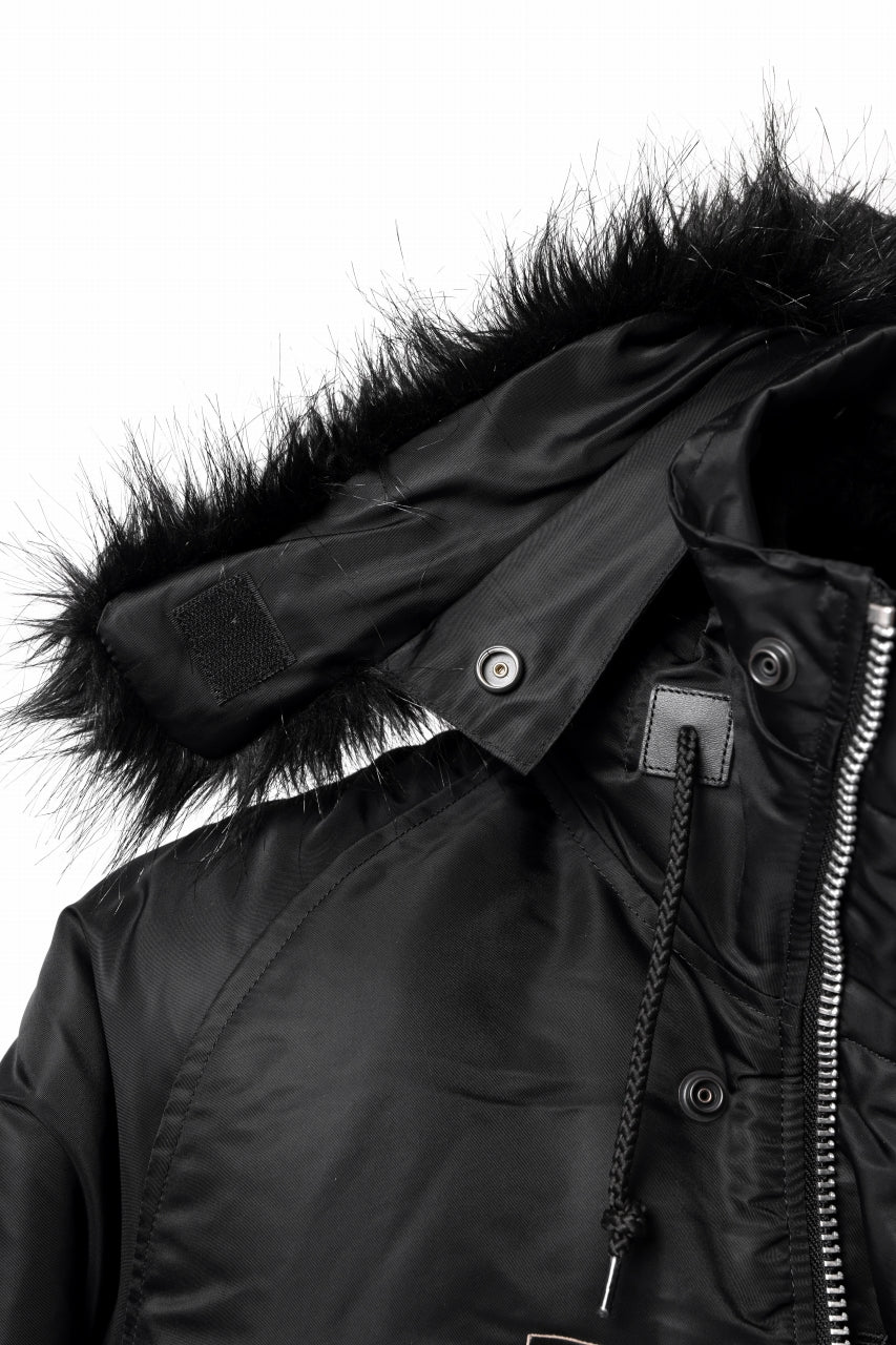 ISAMU KATAYAMA BACKLASH xx ALPHA INDUSTRIES N-3B JACKET (BLACK) - Image 34