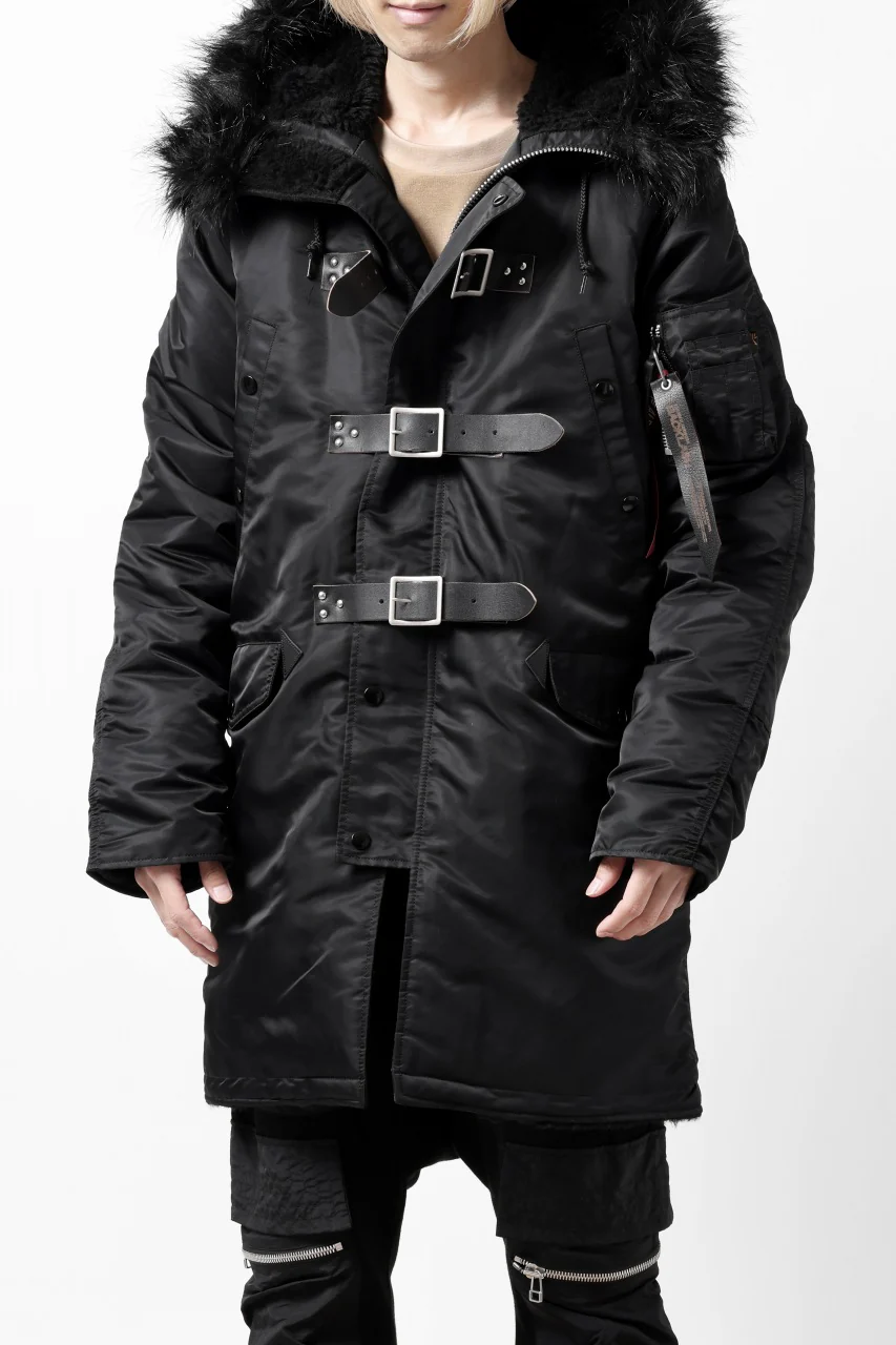 ISAMU KATAYAMA BACKLASH xx ALPHA INDUSTRIES N-3B JACKET (BLACK) - Image 40