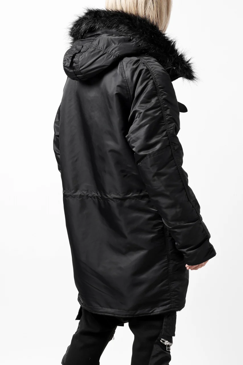 ISAMU KATAYAMA BACKLASH xx ALPHA INDUSTRIES N-3B JACKET (BLACK) - Image 42