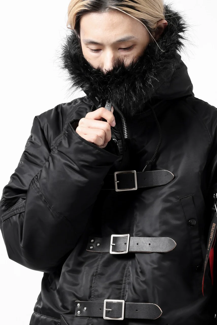 ISAMU KATAYAMA BACKLASH xx ALPHA INDUSTRIES N-3B JACKET (BLACK) - Image 44