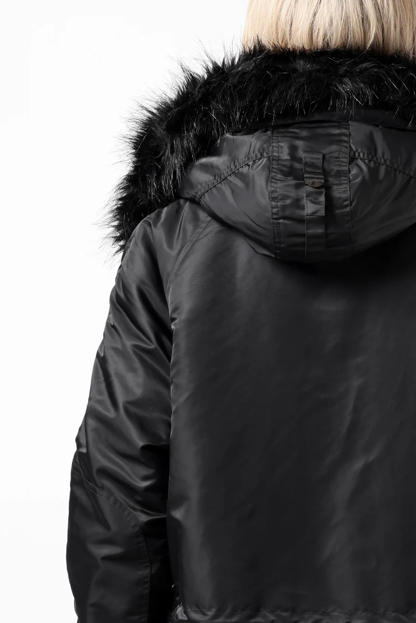 ISAMU KATAYAMA BACKLASH xx ALPHA INDUSTRIES N-3B JACKET (BLACK) - Image 49