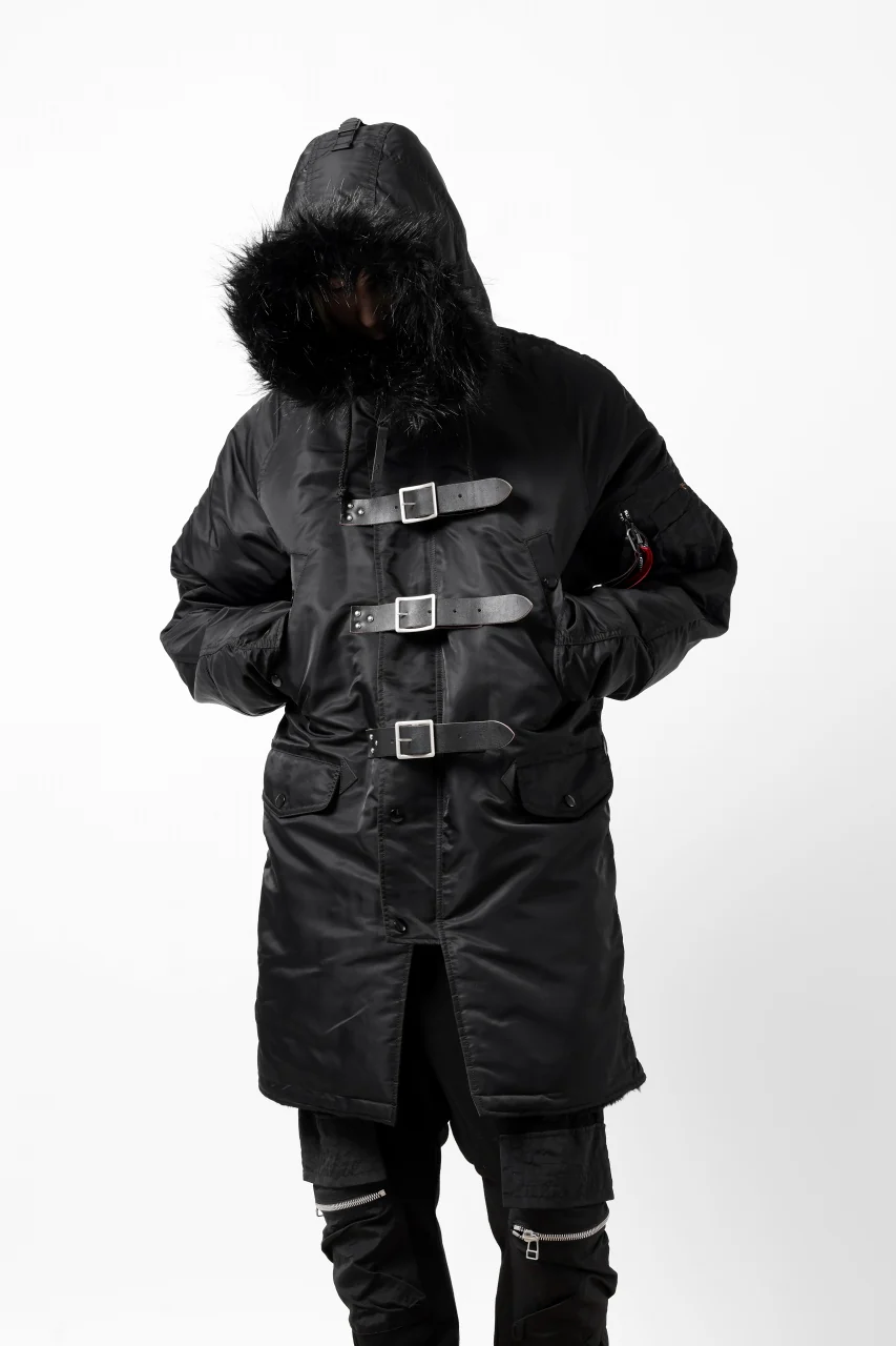 ISAMU KATAYAMA BACKLASH xx ALPHA INDUSTRIES N-3B JACKET (BLACK) - Image 53