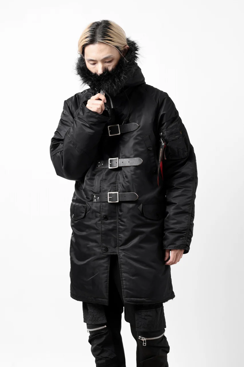 ISAMU KATAYAMA BACKLASH xx ALPHA INDUSTRIES N-3B JACKET (BLACK) - Image 54