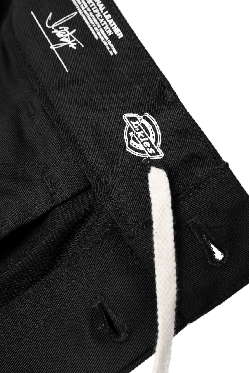 ISAMU KATAYAMA BACKLASH xx Dickies® DOUBLE KNEE PANTS (BLACK) - Image 13