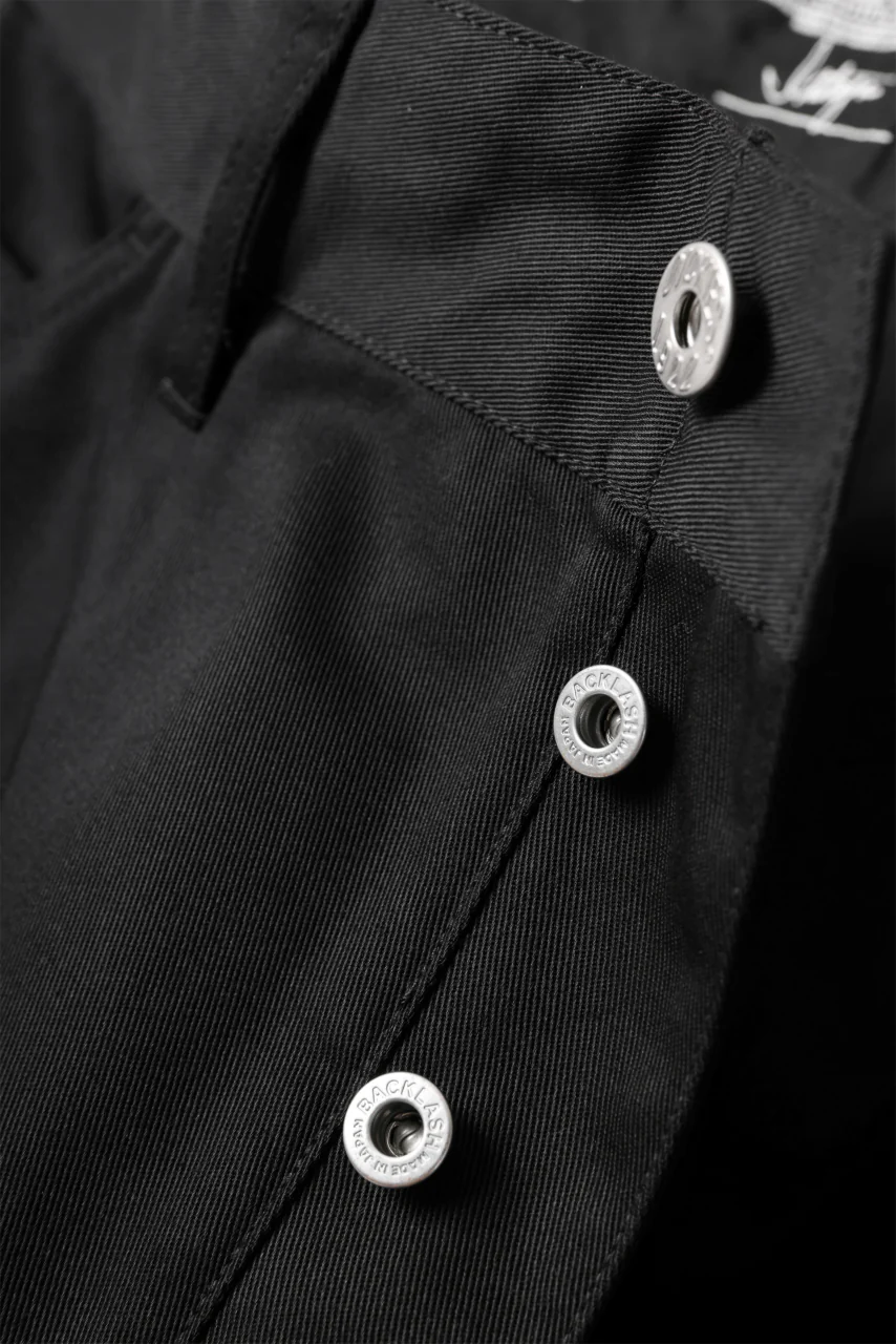 ISAMU KATAYAMA BACKLASH xx Dickies® DOUBLE KNEE PANTS (BLACK) - Image 14