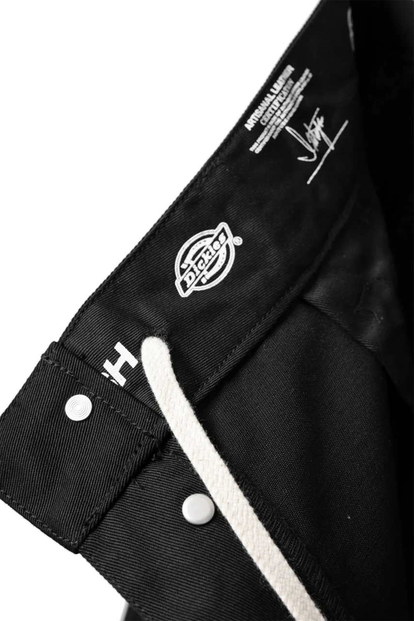 ISAMU KATAYAMA BACKLASH xx Dickies® DOUBLE KNEE PANTS (BLACK) - Image 15