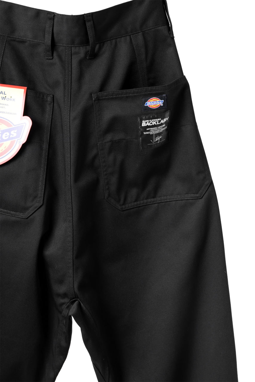 ISAMU KATAYAMA BACKLASH xx Dickies® DOUBLE KNEE PANTS (BLACK) - Image 18