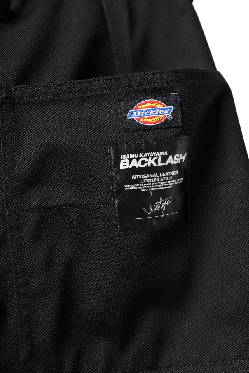 ISAMU KATAYAMA BACKLASH xx Dickies® DOUBLE KNEE PANTS (BLACK) - Image 19