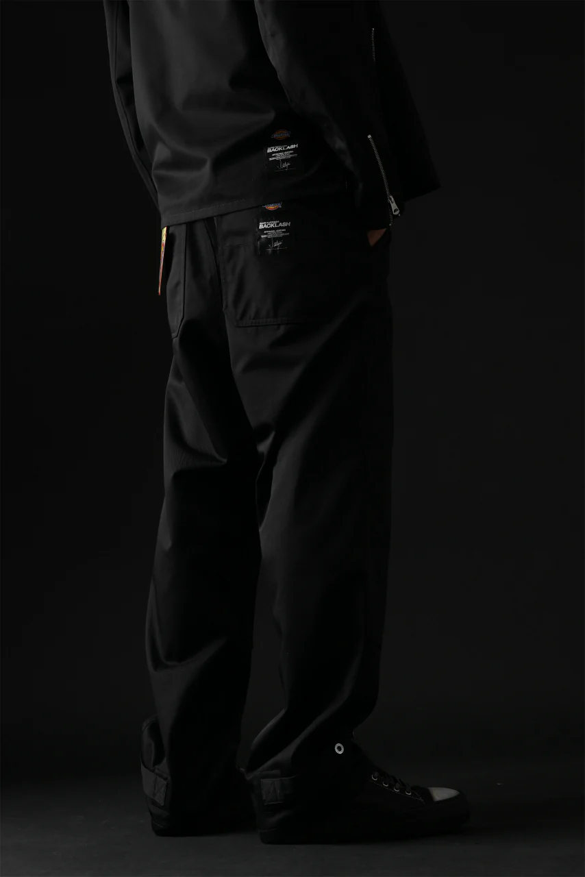 ISAMU KATAYAMA BACKLASH xx Dickies® DOUBLE KNEE PANTS (BLACK) - Image 32