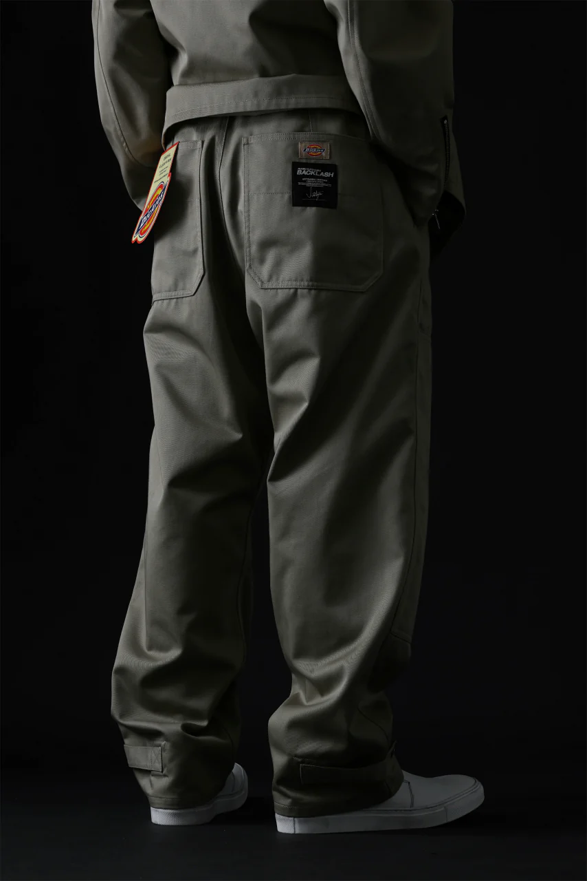 ISAMU KATAYAMA BACKLASH xx Dickies® DOUBLE KNEE PANTS (KHAKI) - Image 17