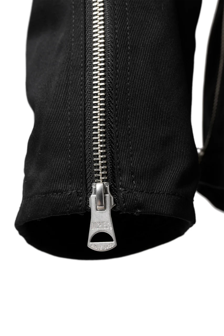 ISAMU KATAYAMA BACKLASH xx Dickies® DOUBLE RIDERS JACKET (BLACK) - Image 11