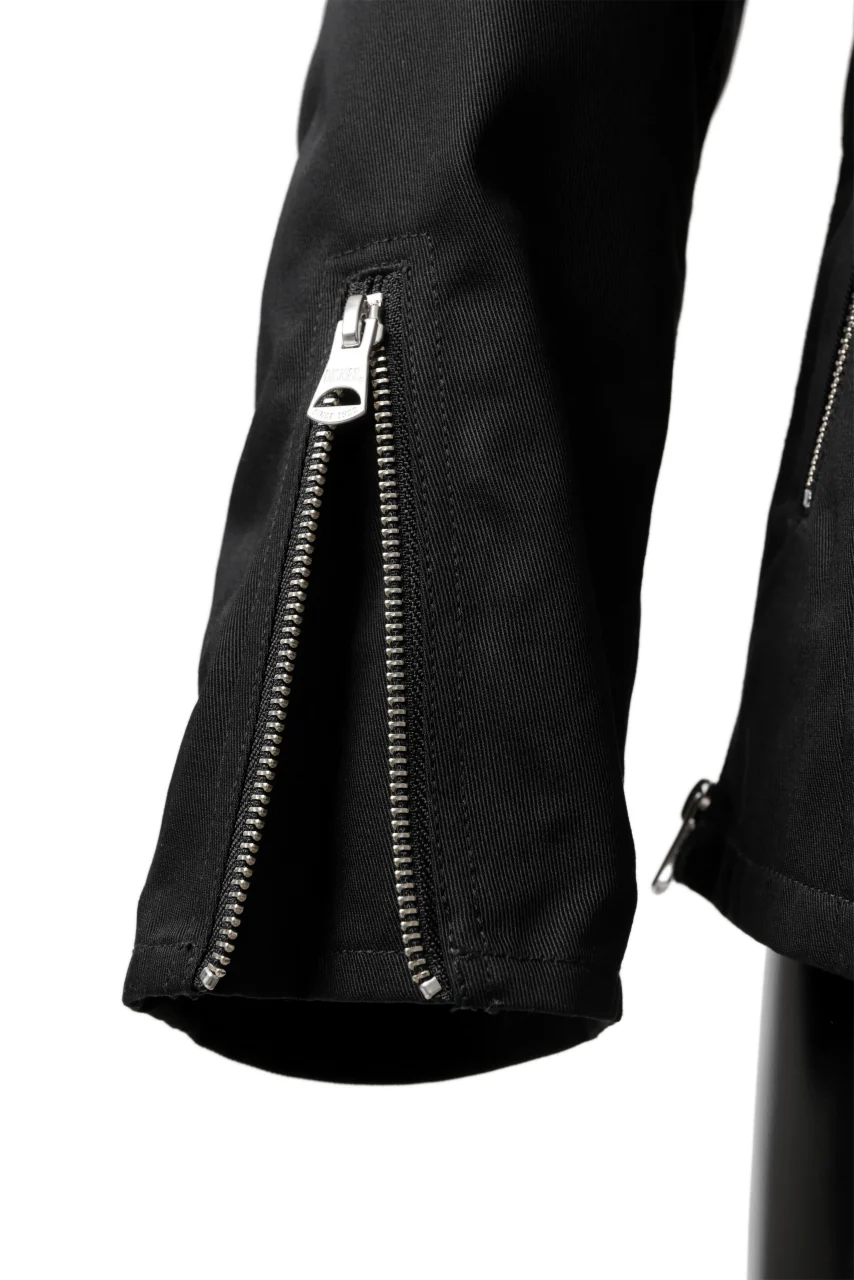 ISAMU KATAYAMA BACKLASH xx Dickies® DOUBLE RIDERS JACKET (BLACK) - Image 12