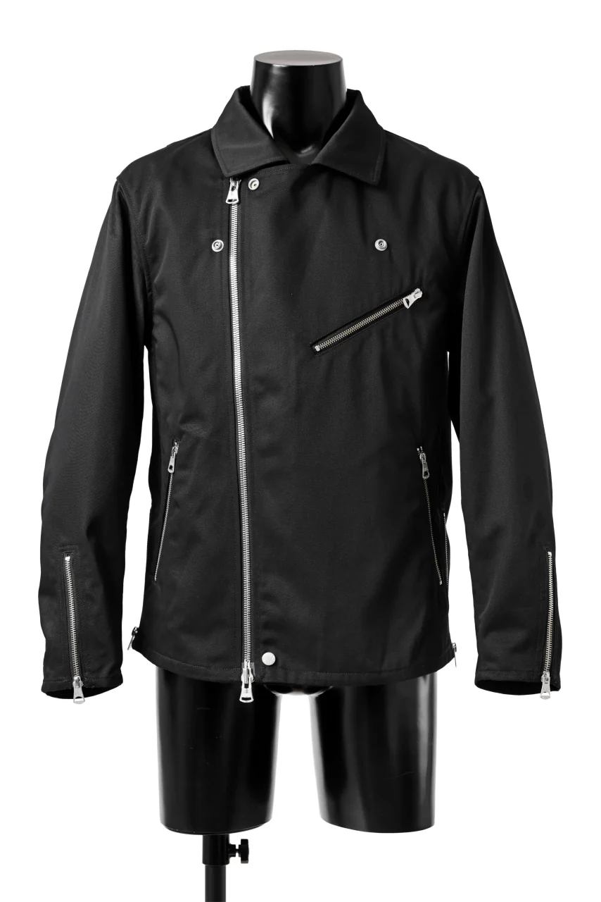 ISAMU KATAYAMA BACKLASH xx Dickies® DOUBLE RIDERS JACKET (BLACK) - Image 2