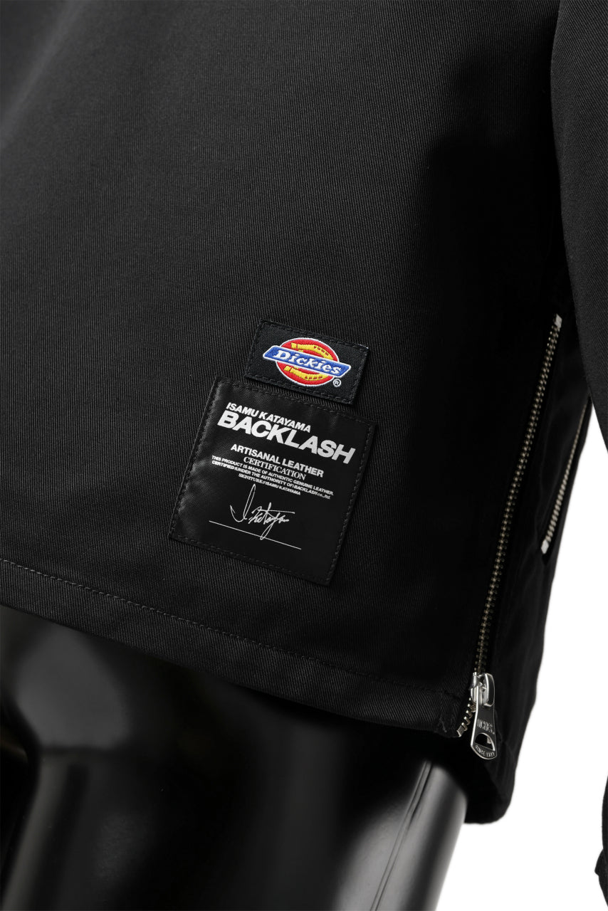 ISAMU KATAYAMA BACKLASH xx Dickies® DOUBLE RIDERS JACKET (BLACK) - Image 20