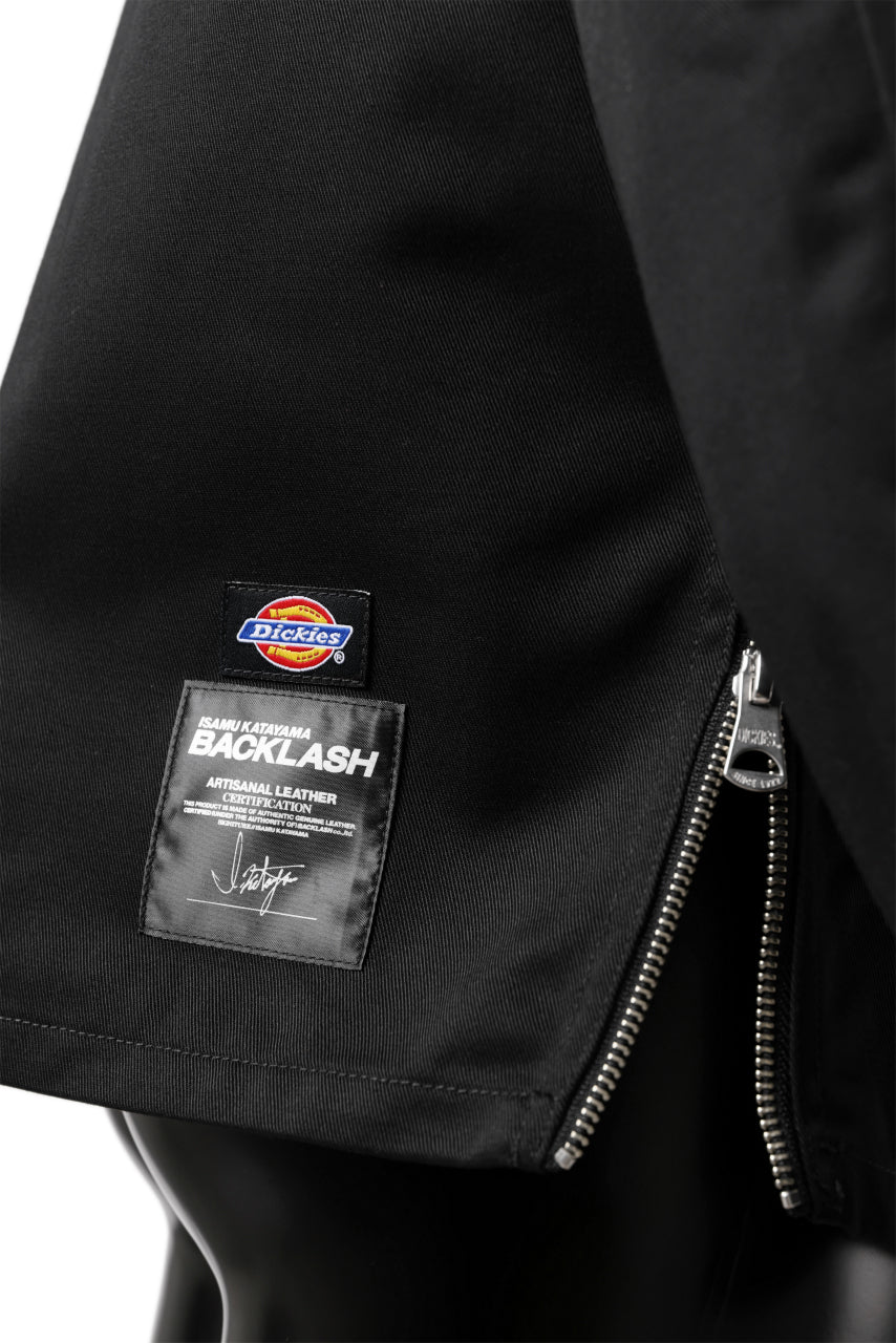 ISAMU KATAYAMA BACKLASH xx Dickies® DOUBLE RIDERS JACKET (BLACK) - Image 21