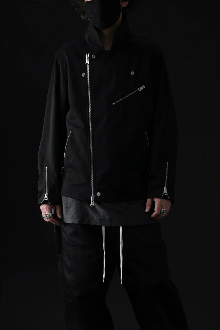 ISAMU KATAYAMA BACKLASH xx Dickies® DOUBLE RIDERS JACKET (BLACK) - Image 24
