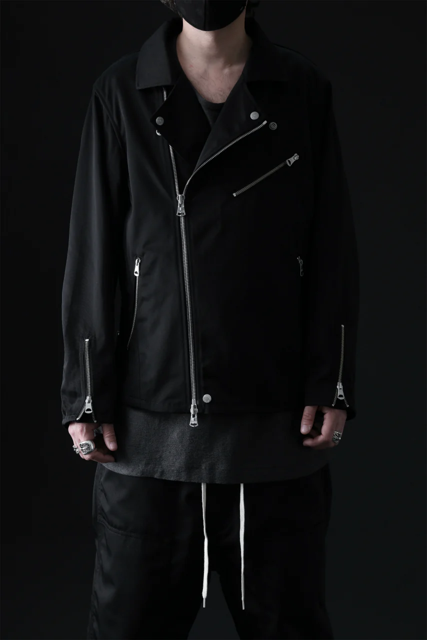 ISAMU KATAYAMA BACKLASH xx Dickies® DOUBLE RIDERS JACKET (BLACK) - Image 26