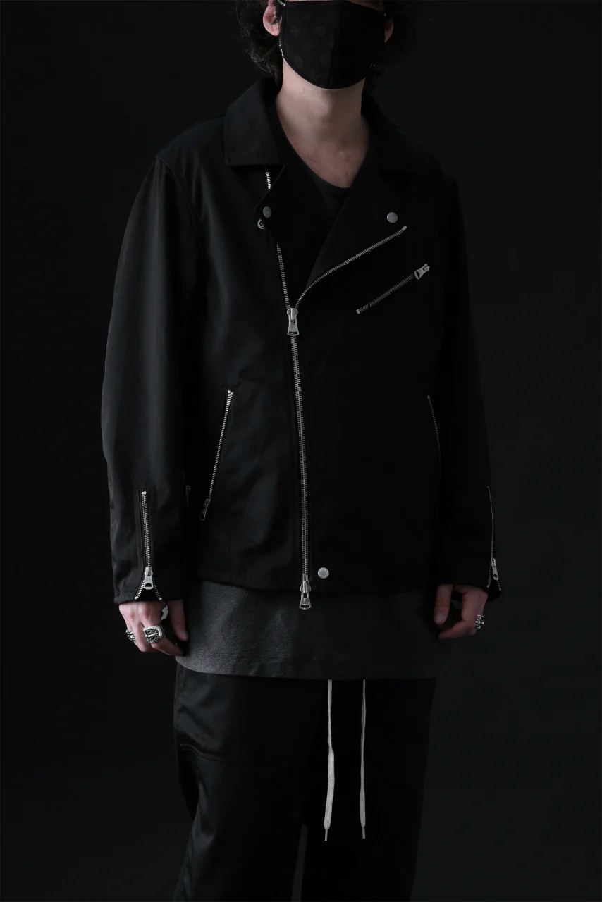 ISAMU KATAYAMA BACKLASH xx Dickies® DOUBLE RIDERS JACKET (BLACK) - Image 29