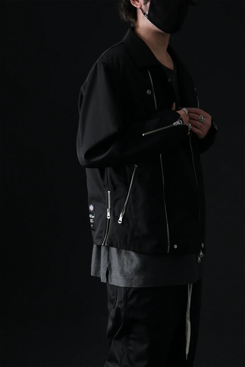 ISAMU KATAYAMA BACKLASH xx Dickies® DOUBLE RIDERS JACKET (BLACK) - Image 33