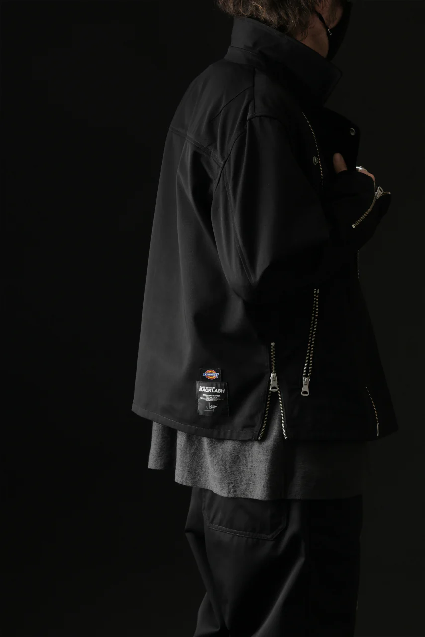 ISAMU KATAYAMA BACKLASH xx Dickies® DOUBLE RIDERS JACKET (BLACK) - Image 34