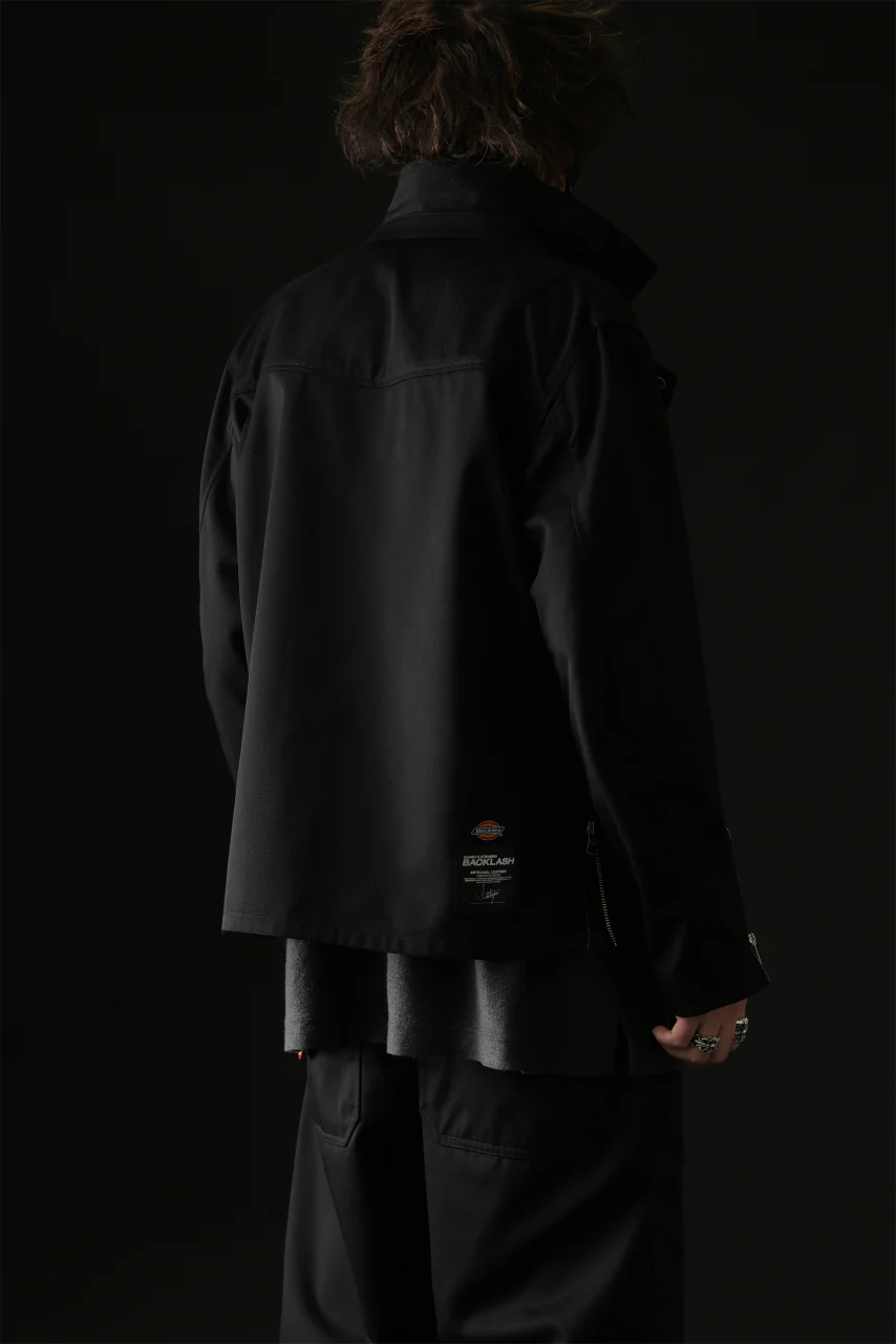 ISAMU KATAYAMA BACKLASH xx Dickies® DOUBLE RIDERS JACKET (BLACK) - Image 37