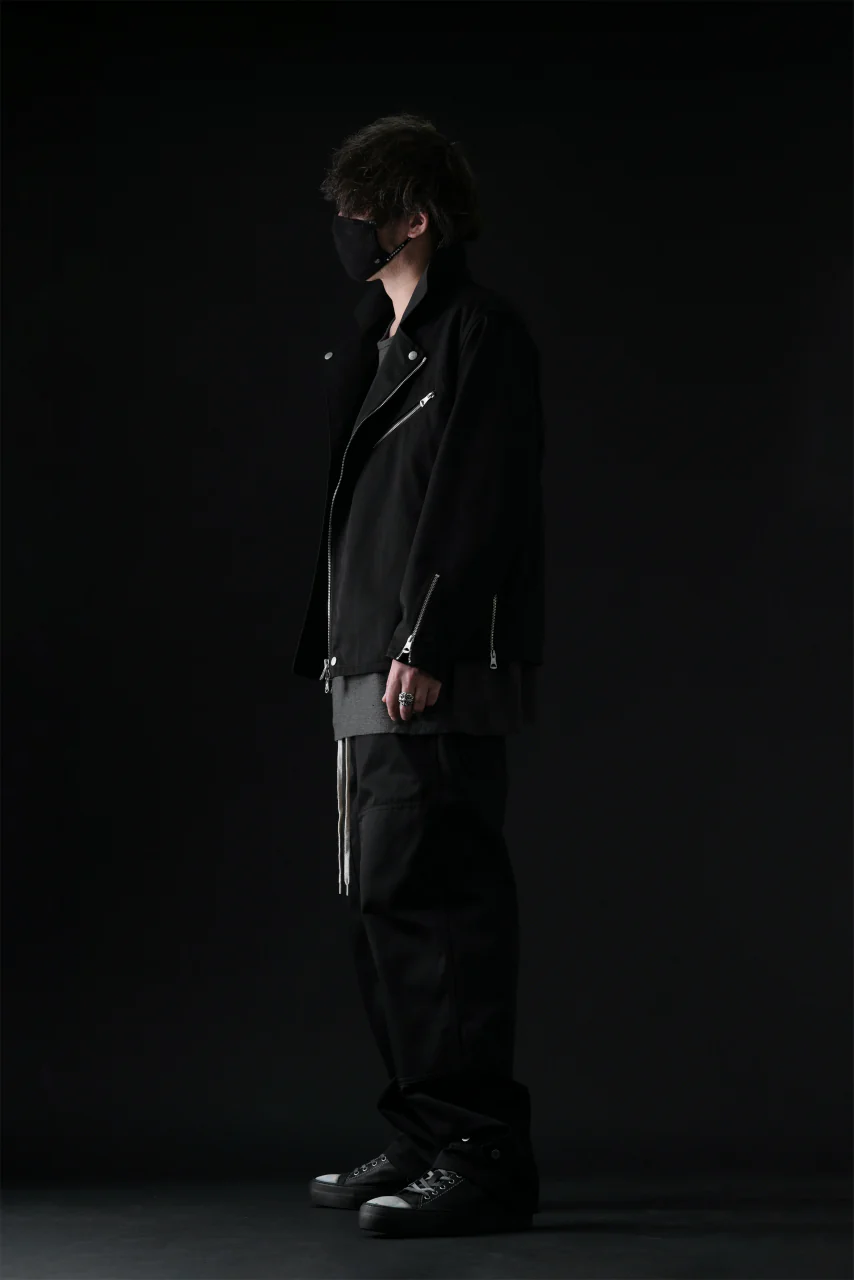 ISAMU KATAYAMA BACKLASH xx Dickies® DOUBLE RIDERS JACKET (BLACK) - Image 49