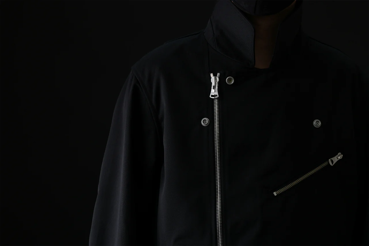 ISAMU KATAYAMA BACKLASH xx Dickies® DOUBLE RIDERS JACKET (BLACK) - Image 58