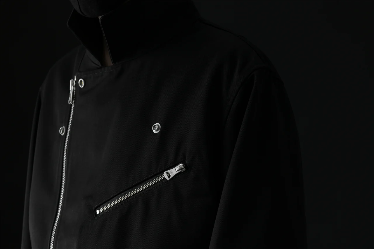 ISAMU KATAYAMA BACKLASH xx Dickies® DOUBLE RIDERS JACKET (BLACK) - Image 60
