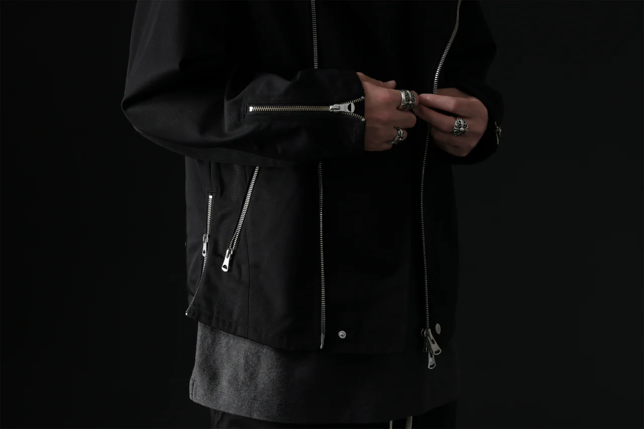 ISAMU KATAYAMA BACKLASH xx Dickies® DOUBLE RIDERS JACKET (BLACK) - Image 62