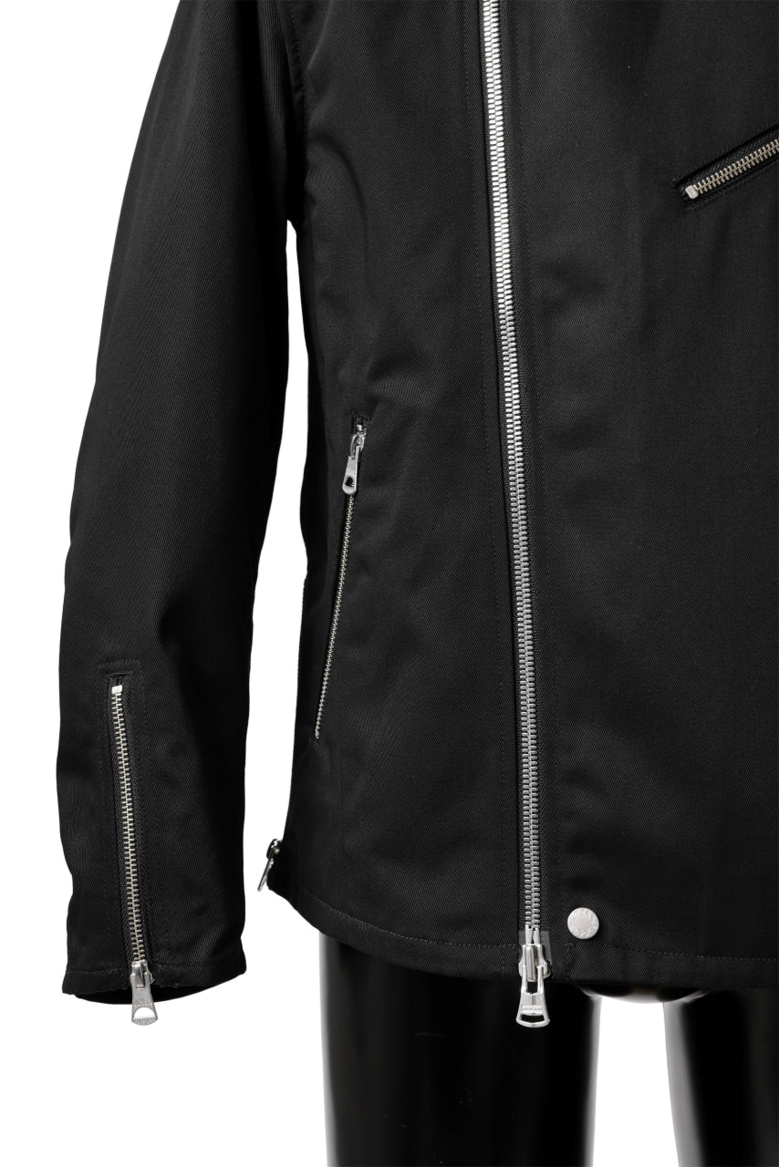 ISAMU KATAYAMA BACKLASH xx Dickies® DOUBLE RIDERS JACKET (BLACK) - Image 8
