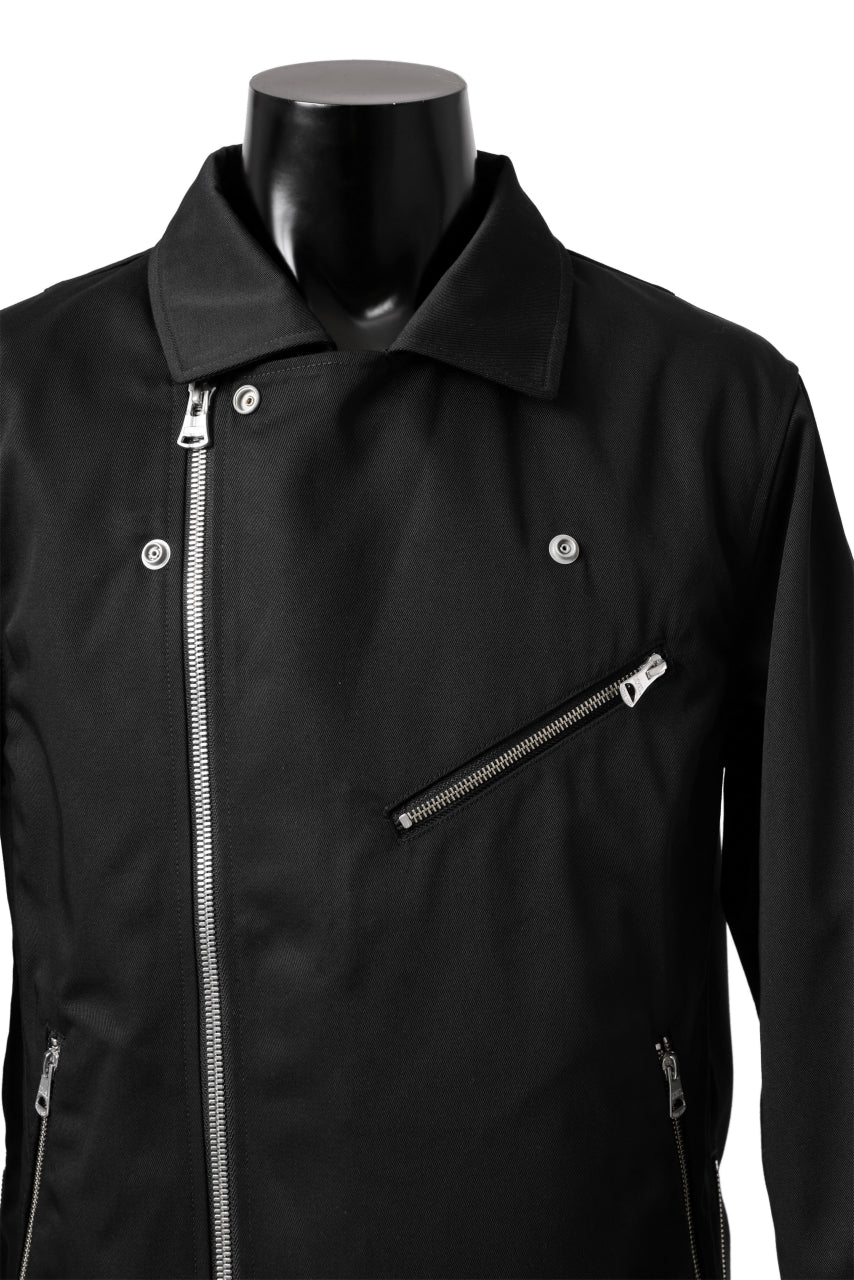 ISAMU KATAYAMA BACKLASH xx Dickies® DOUBLE RIDERS JACKET (BLACK) - Image 9