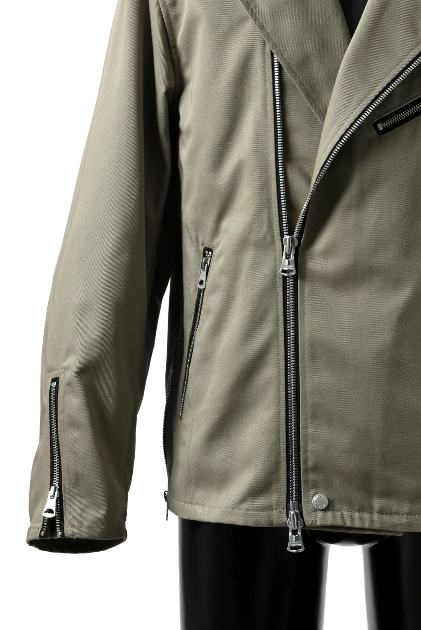 ISAMU KATAYAMA BACKLASH xx Dickies® DOUBLE RIDERS JACKET (KHAKI) - Image 12
