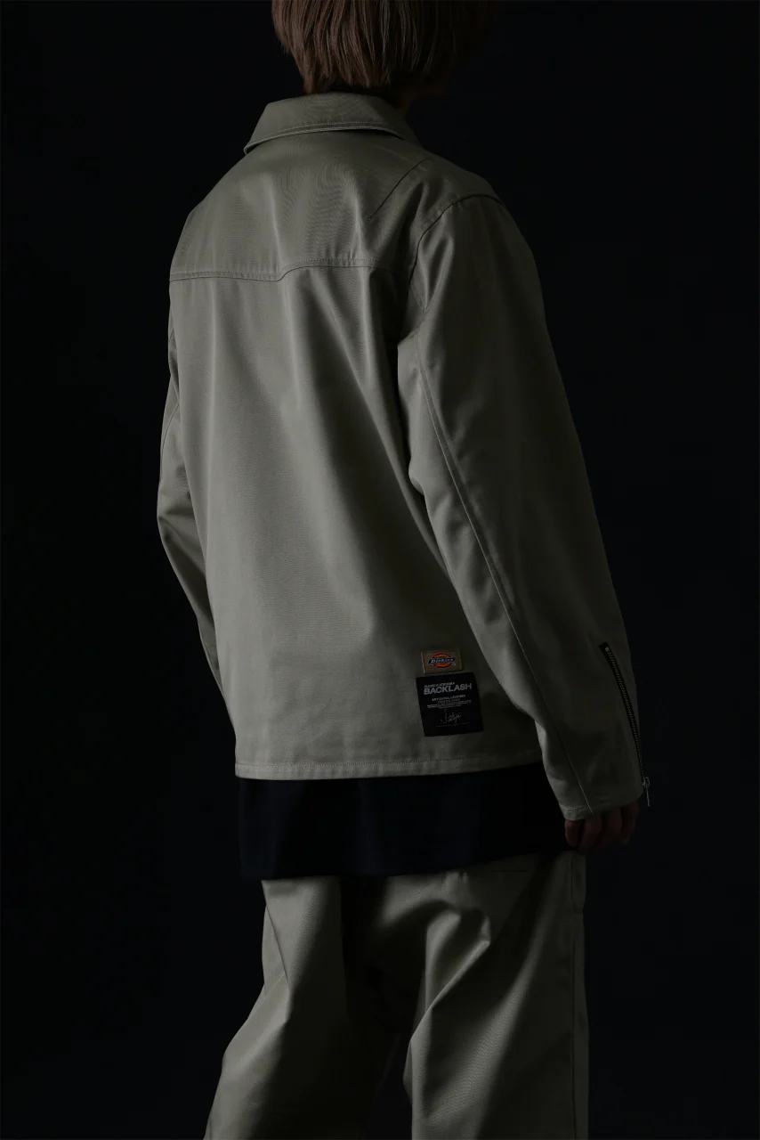ISAMU KATAYAMA BACKLASH xx Dickies® DOUBLE RIDERS JACKET (KHAKI) - Image 26