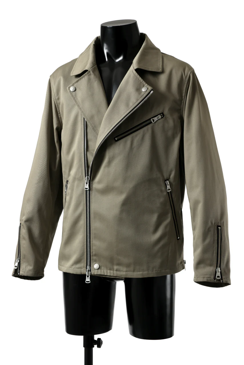 ISAMU KATAYAMA BACKLASH xx Dickies® DOUBLE RIDERS JACKET (KHAKI) - Image 3
