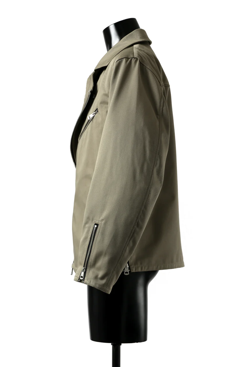 ISAMU KATAYAMA BACKLASH xx Dickies® DOUBLE RIDERS JACKET (KHAKI) - Image 4