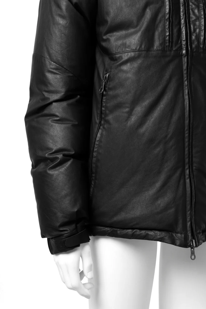 ISAMU KATAYAMA BACKLASH xx NANGA REVERSIBLE AURORA DOWN JACKET / KANGAROO x NYLON x POLISH WHITE GOOSE (BLACK x GREY) - Image 11