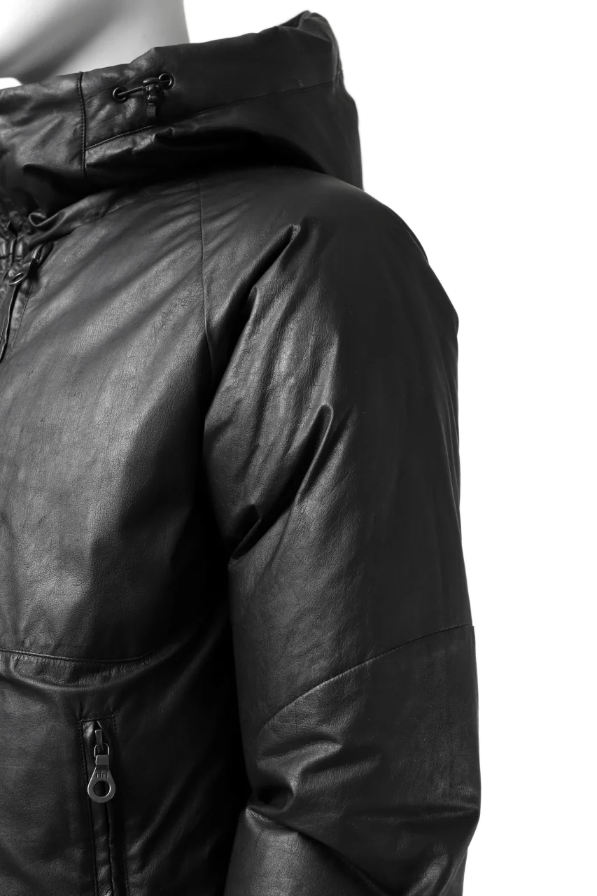 ISAMU KATAYAMA BACKLASH xx NANGA REVERSIBLE AURORA DOWN JACKET / KANGAROO x NYLON x POLISH WHITE GOOSE (BLACK x GREY) - Image 15