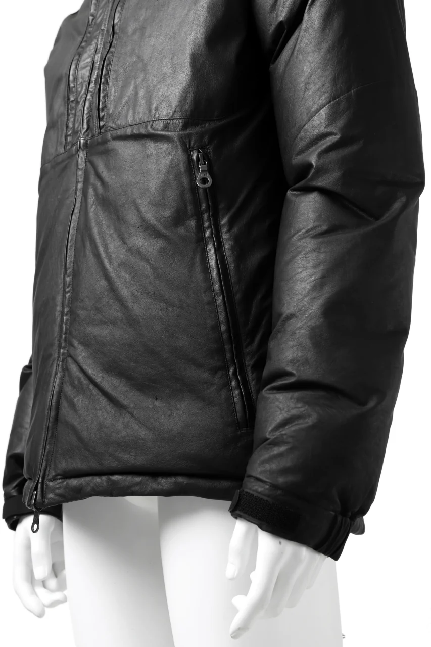 ISAMU KATAYAMA BACKLASH xx NANGA REVERSIBLE AURORA DOWN JACKET / KANGAROO x NYLON x POLISH WHITE GOOSE (BLACK x GREY) - Image 16
