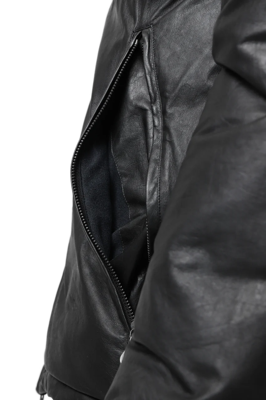 ISAMU KATAYAMA BACKLASH xx NANGA REVERSIBLE AURORA DOWN JACKET / KANGAROO x NYLON x POLISH WHITE GOOSE (BLACK x GREY) - Image 17