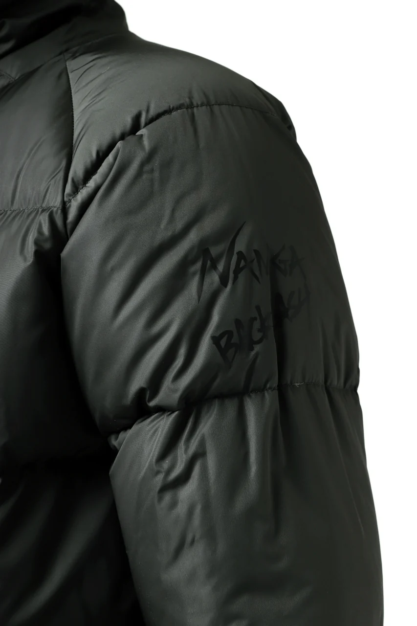 ISAMU KATAYAMA BACKLASH xx NANGA REVERSIBLE AURORA DOWN JACKET / KANGAROO x NYLON x POLISH WHITE GOOSE (BLACK x GREY) - Image 29