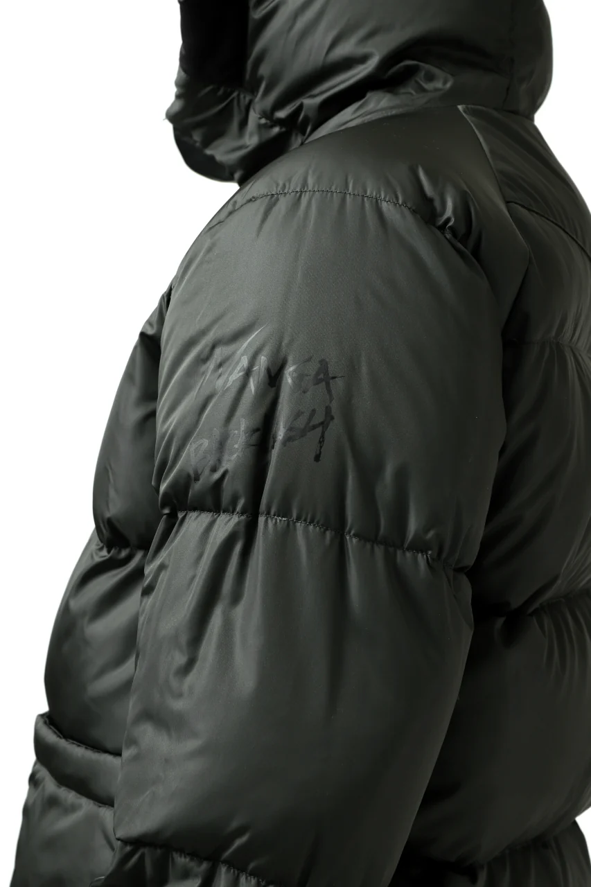 ISAMU KATAYAMA BACKLASH xx NANGA REVERSIBLE AURORA DOWN JACKET / KANGAROO x NYLON x POLISH WHITE GOOSE (BLACK x GREY) - Image 30