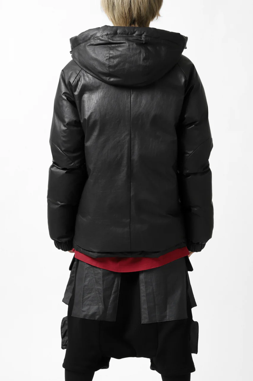 ISAMU KATAYAMA BACKLASH xx NANGA REVERSIBLE AURORA DOWN JACKET / KANGAROO x NYLON x POLISH WHITE GOOSE (BLACK x GREY) - Image 39