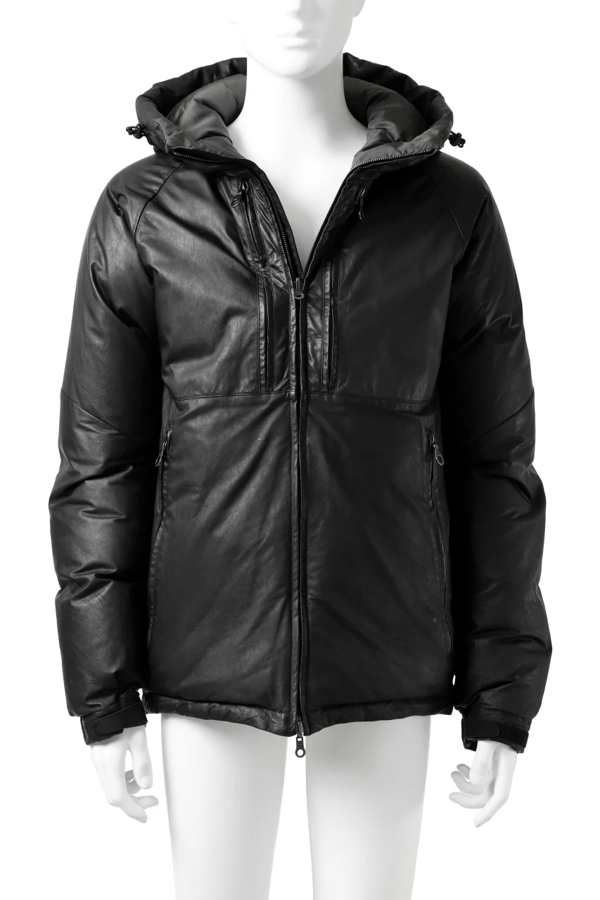 ISAMU KATAYAMA BACKLASH xx NANGA REVERSIBLE AURORA DOWN JACKET / KANGAROO x NYLON x POLISH WHITE GOOSE (BLACK x GREY) - Image 4
