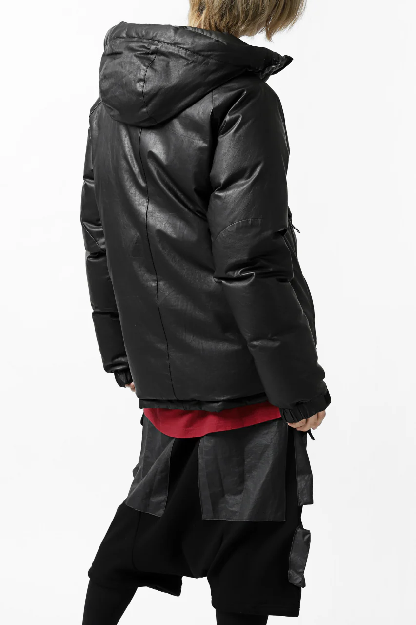 ISAMU KATAYAMA BACKLASH xx NANGA REVERSIBLE AURORA DOWN JACKET / KANGAROO x NYLON x POLISH WHITE GOOSE (BLACK x GREY) - Image 40