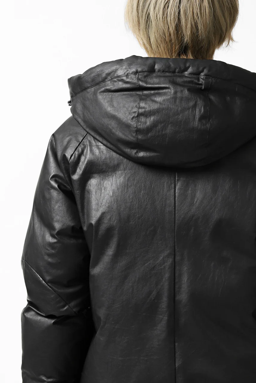 ISAMU KATAYAMA BACKLASH xx NANGA REVERSIBLE AURORA DOWN JACKET / KANGAROO x NYLON x POLISH WHITE GOOSE (BLACK x GREY) - Image 57