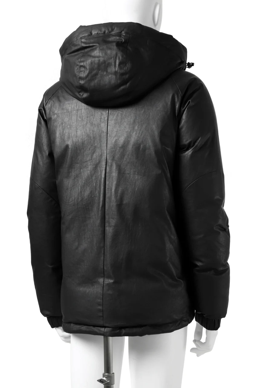 ISAMU KATAYAMA BACKLASH xx NANGA REVERSIBLE AURORA DOWN JACKET / KANGAROO x NYLON x POLISH WHITE GOOSE (BLACK x GREY) - Image 6