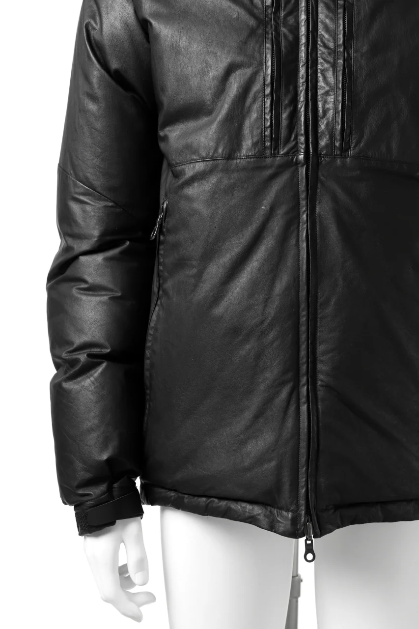 ISAMU KATAYAMA BACKLASH xx NANGA REVERSIBLE AURORA DOWN JACKET / KANGAROO x NYLON x POLISH WHITE GOOSE (BLACK x GREY) - Image 9