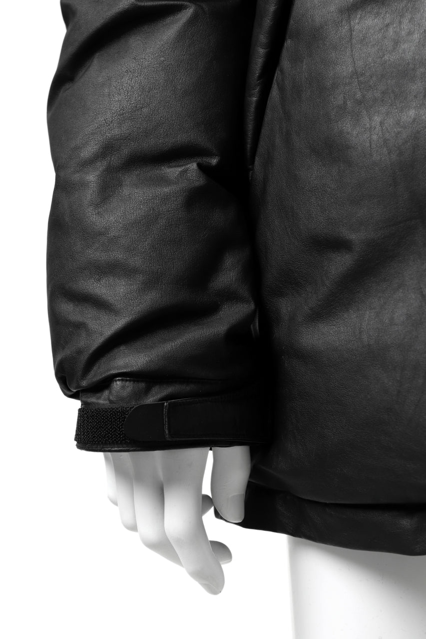 ISAMU KATAYAMA BACKLASH xx NANGA REVERSIBLE MOUNTAIN BELAY COAT / KANGAROO x NYLON x POLISH WHITE GOOSE (BLACK x GREY) - Image 11